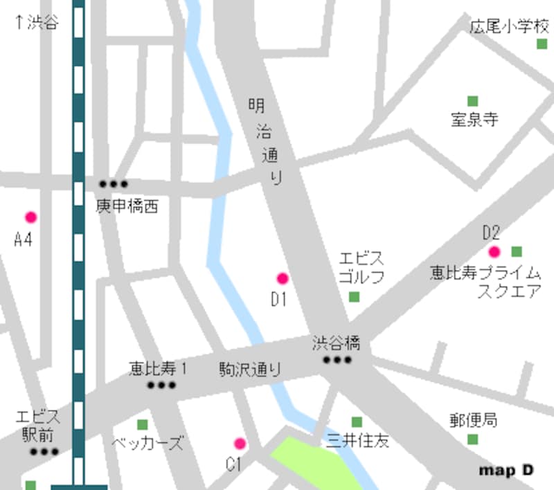 エビスカフェmap