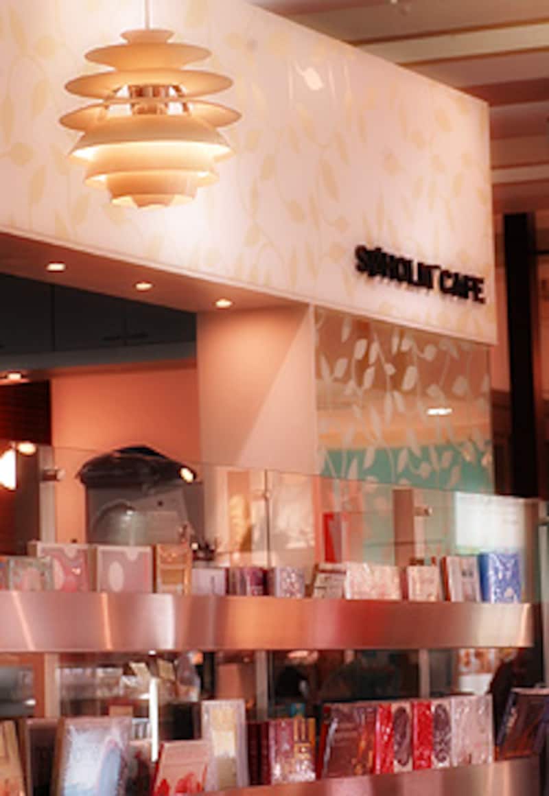 スーホルムカフェの壁