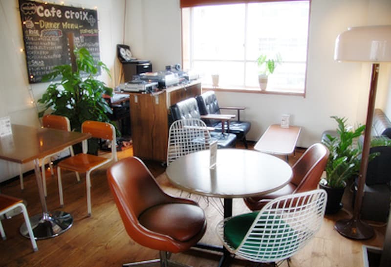 カフェ・クロワの店内写真
