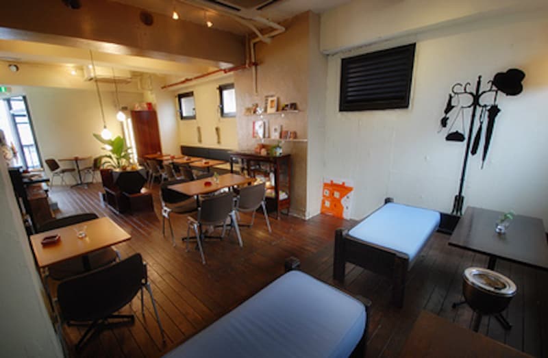 カフェの内観