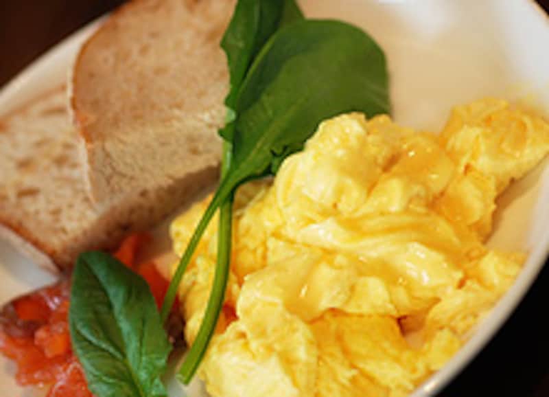 スクランブルエッグの写真