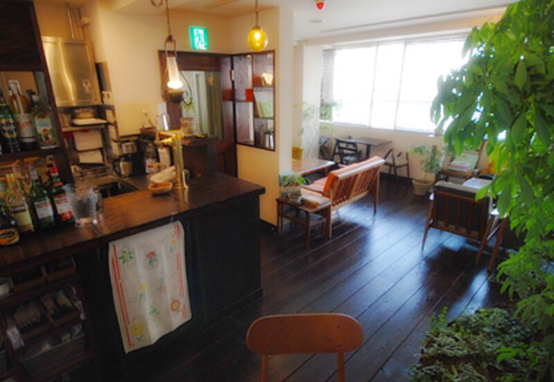 カフェの店内写真
