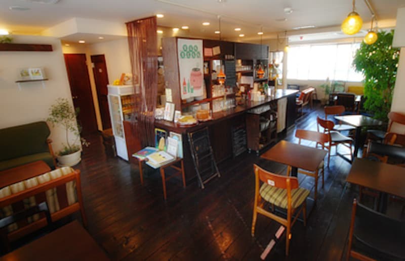 カフェ店内の写真