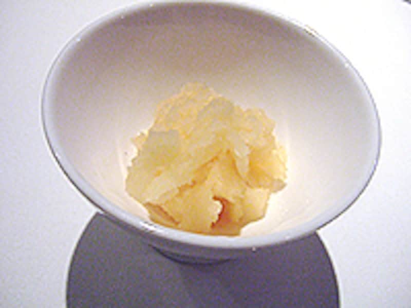 りんごのシャーベット