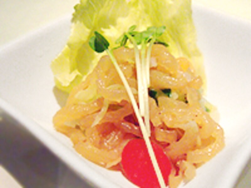 苦手な食材にはしっかり配慮。このサービス精神が料理をよりおいしくします。