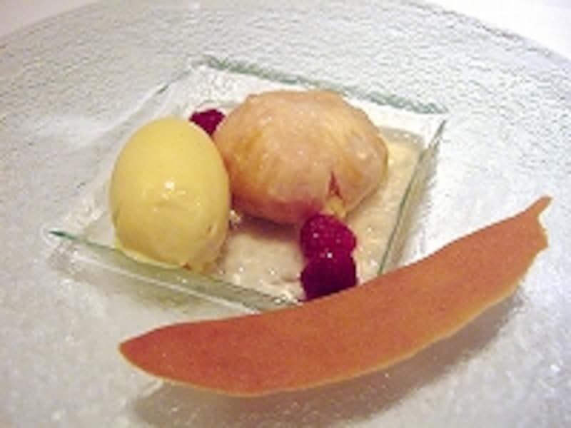 シンプルなコンポートを、丁寧な仕事でレストラン仕様に。いちぢくのコンポート