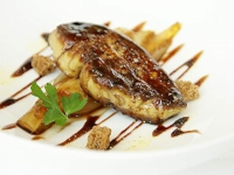 ポルト酒の甘いソースをからめて