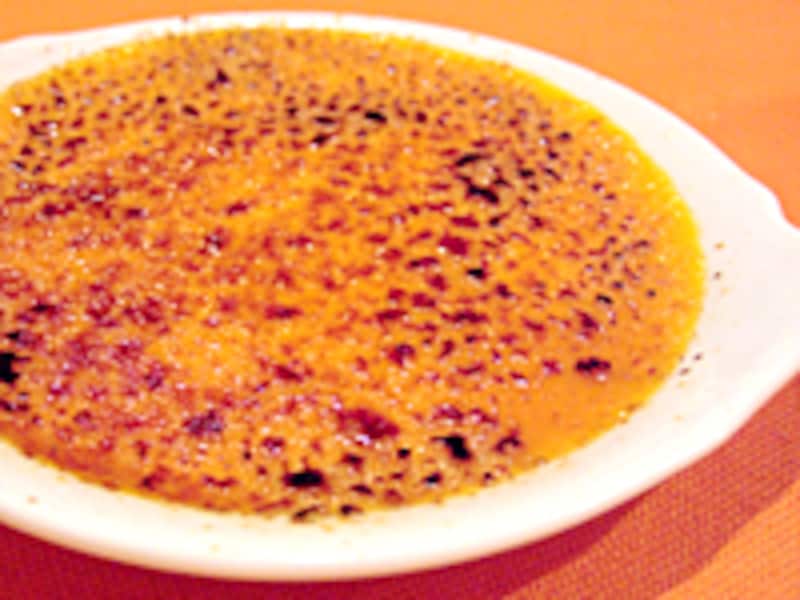 こちらは以前の訪問時にいただいた「人参のクリームブリュレ」