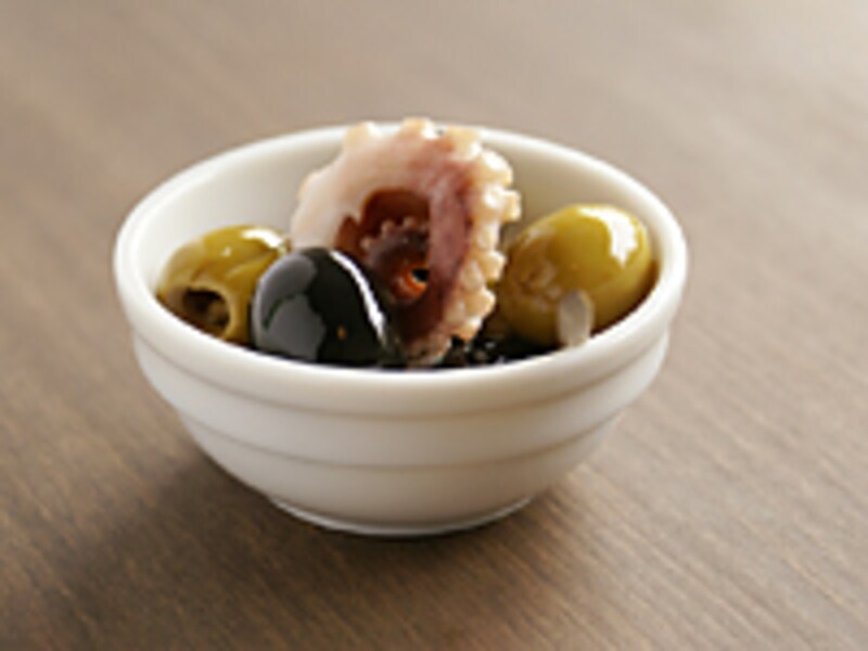 タコとオリーブのマリネ