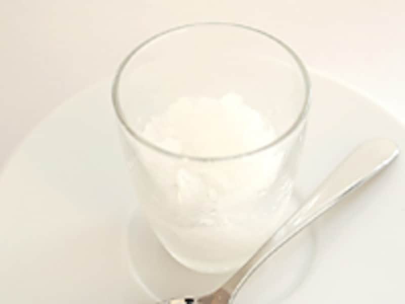 エルダーフラワーのグラニテ