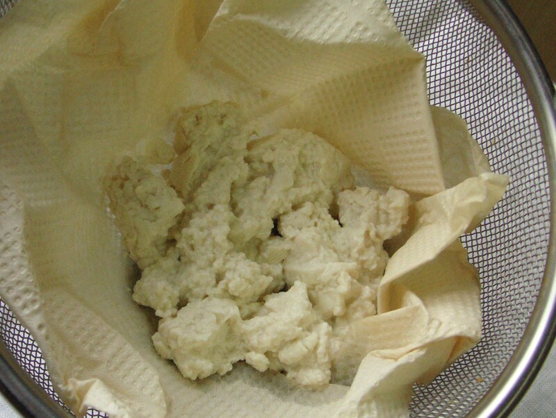 豆腐を入れる