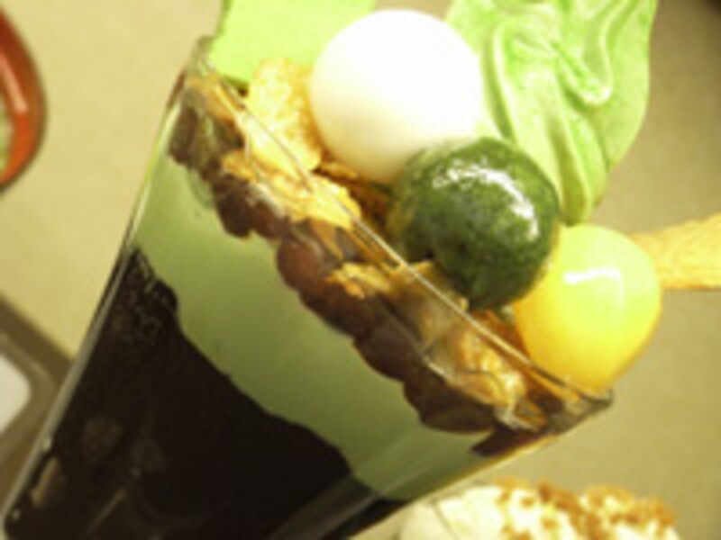 抹茶パフェ