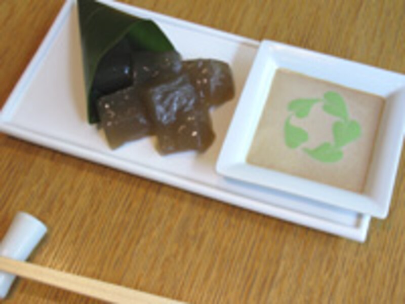 わらびもちフォンデュ