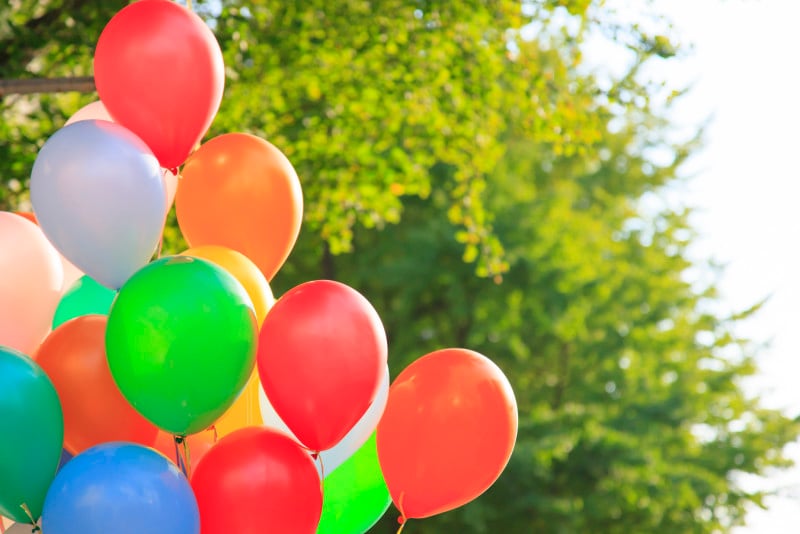 帽子を干す際、おすすめなのが風船を利用した方法です