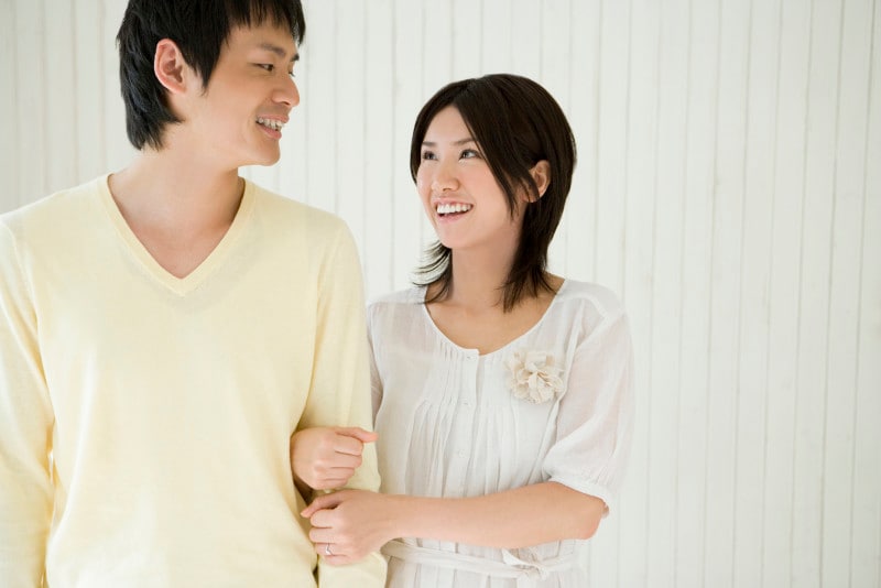 雛人形・お雛様の並べ方・位置 カップル