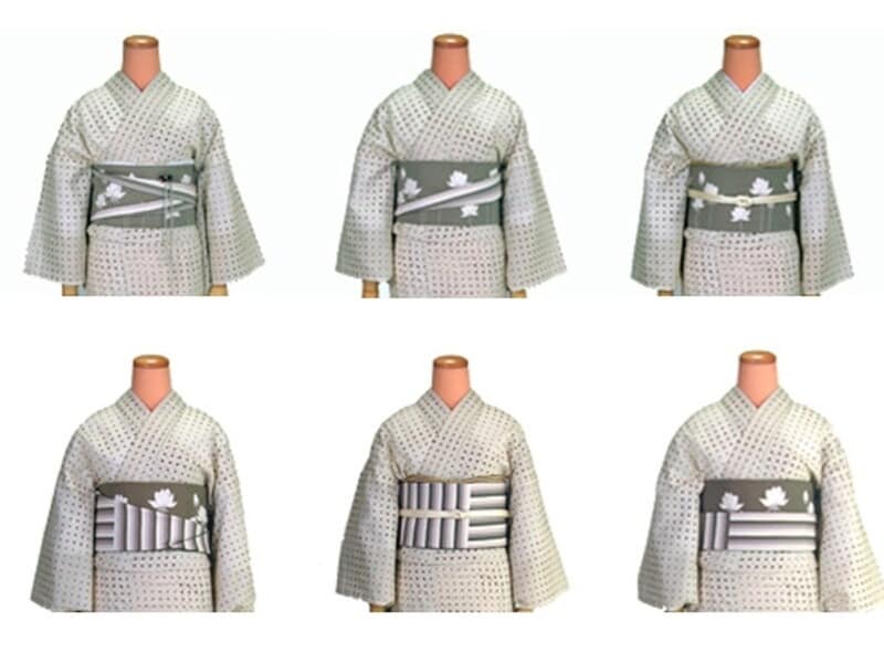 浴衣の帯アレンジ