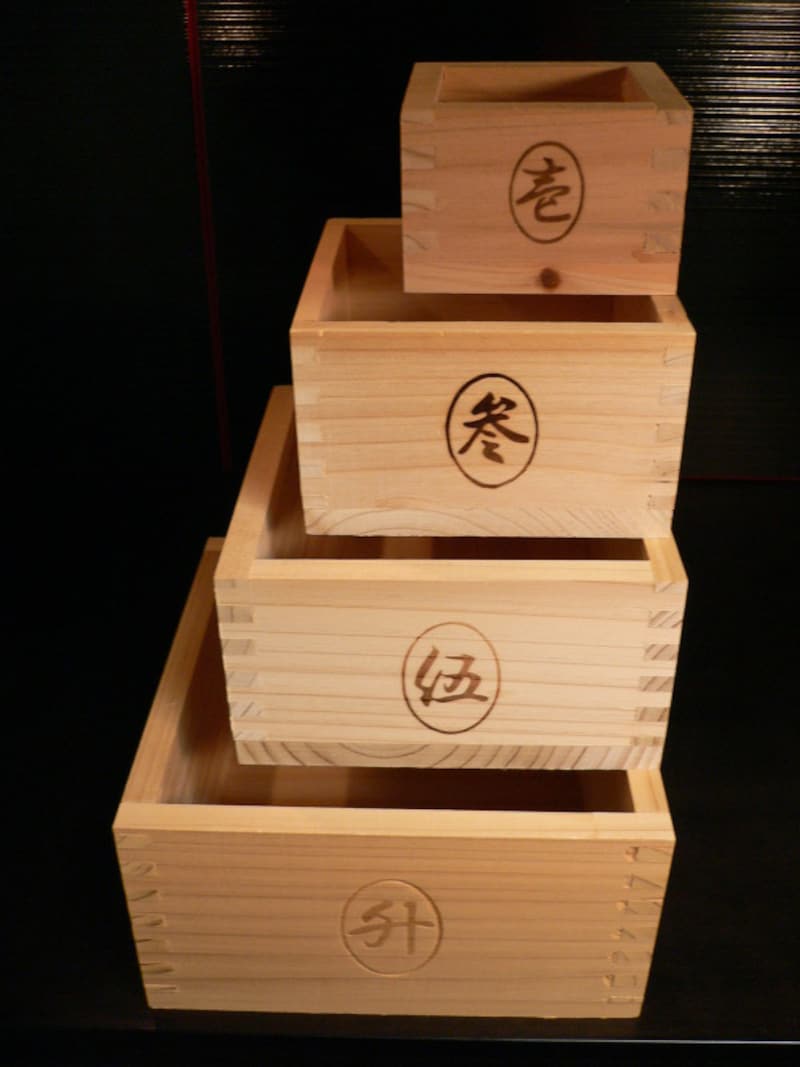 おしゃれな節分飾り１～桝