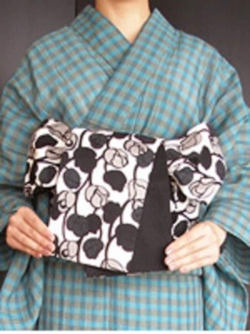 みやこ結び・リボン結び 浴衣の帯の結び方