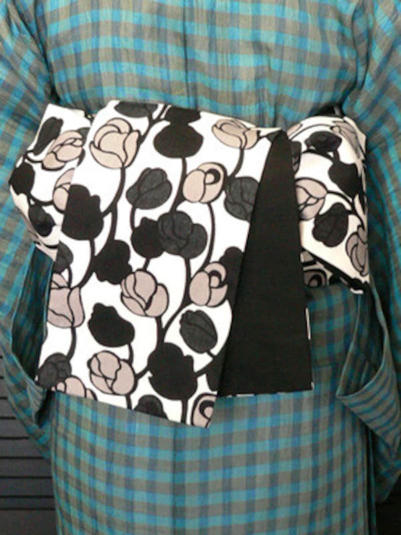 みやこ結び・リボン結び 浴衣の帯の結び方