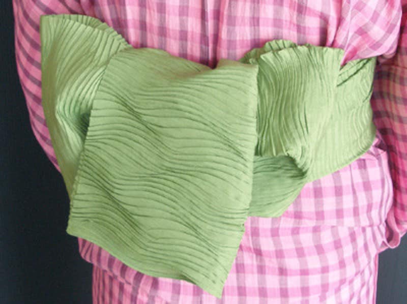 兵児帯の結び方 変わり結び 子どもも大人も 浴衣帯の結び方