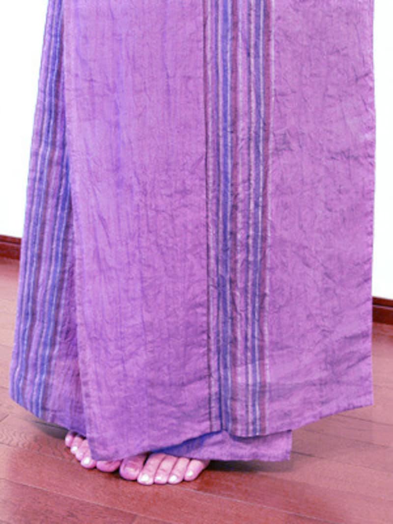 裾が広がってきたときの浴衣の着崩れの直し方は？