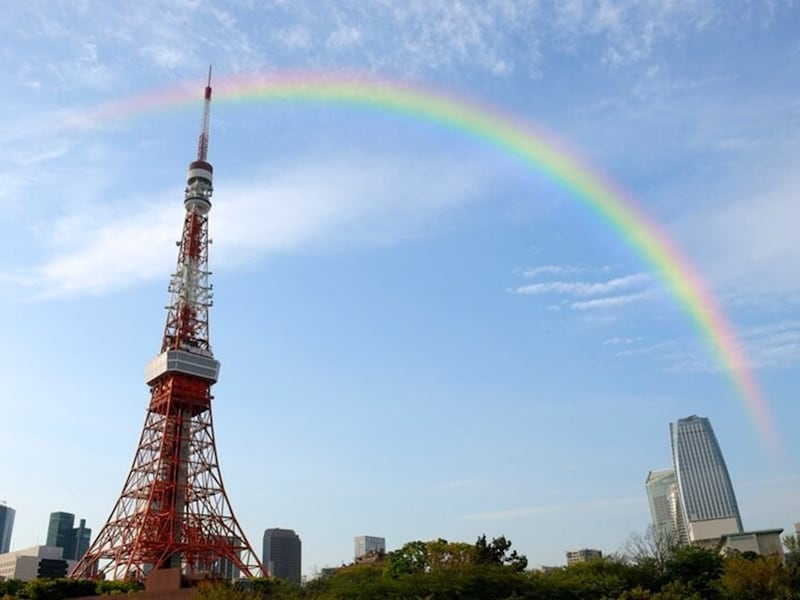虹の仕組み、色の順番や覚え方