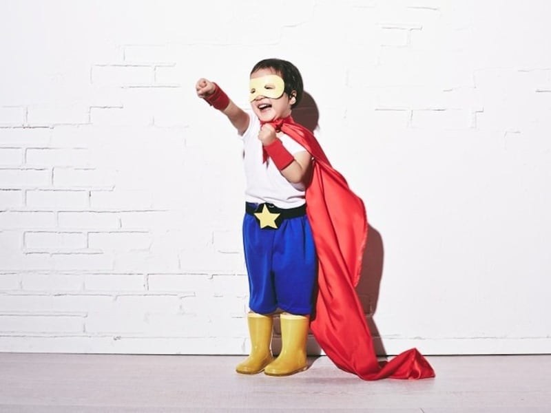 最近のハロウィンの仮装は、何でもアリという感じ。子ども達は大好きなキャラクターに変身！