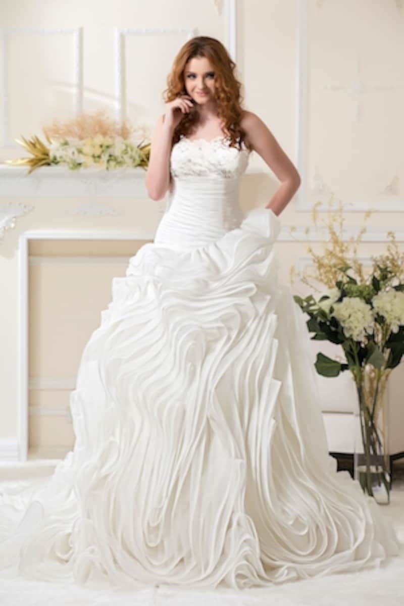 ウェディングドレスundefinedビスチェ