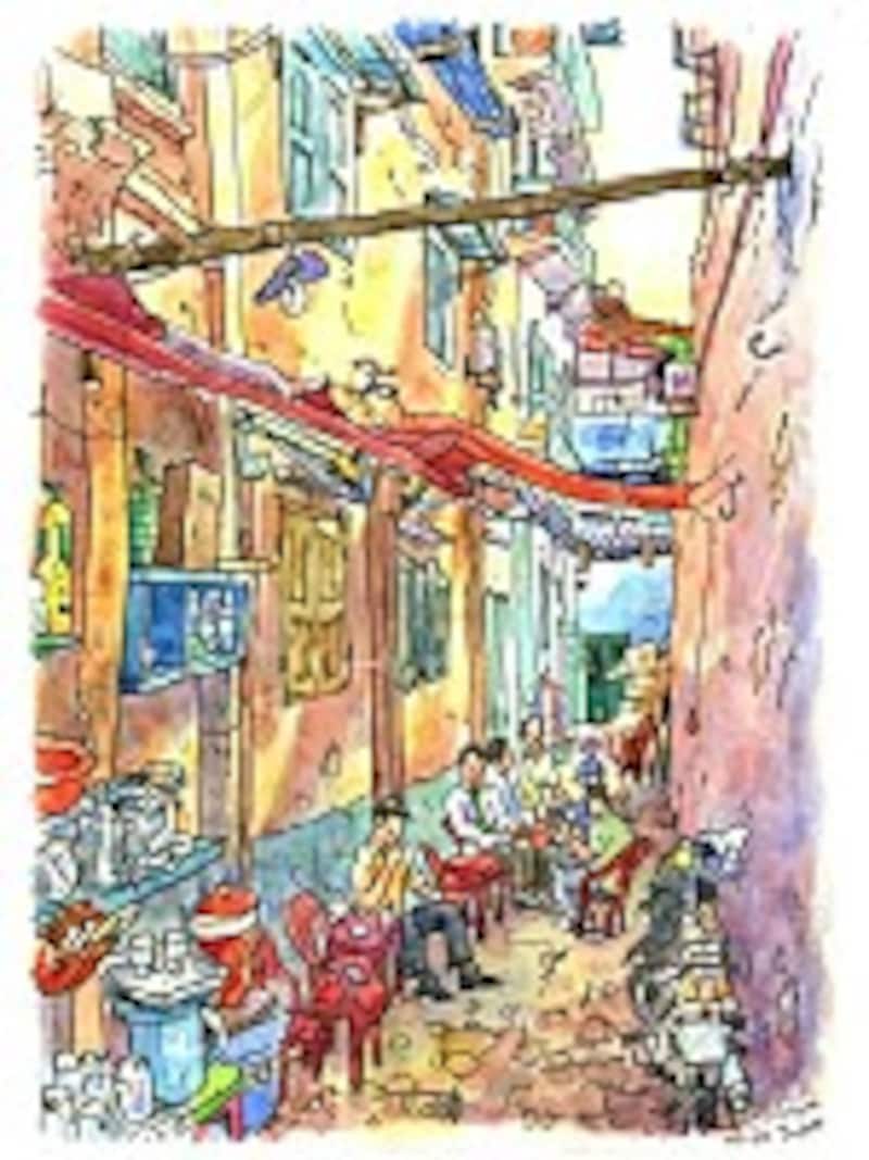 『路地カフェ』