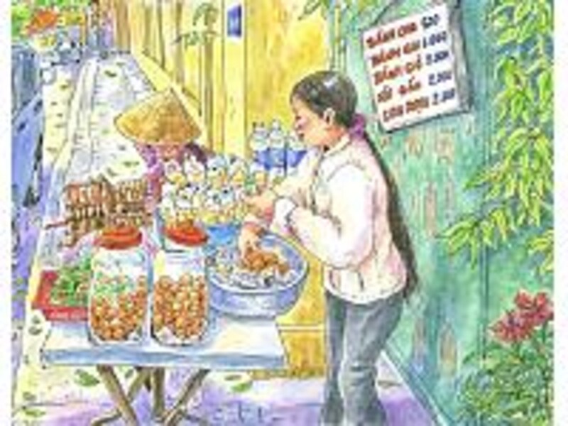 『路上のお菓子屋さん』