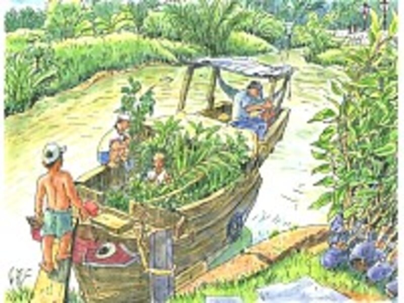 『川の植木屋さん？』