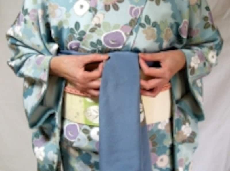 上側を平らにする