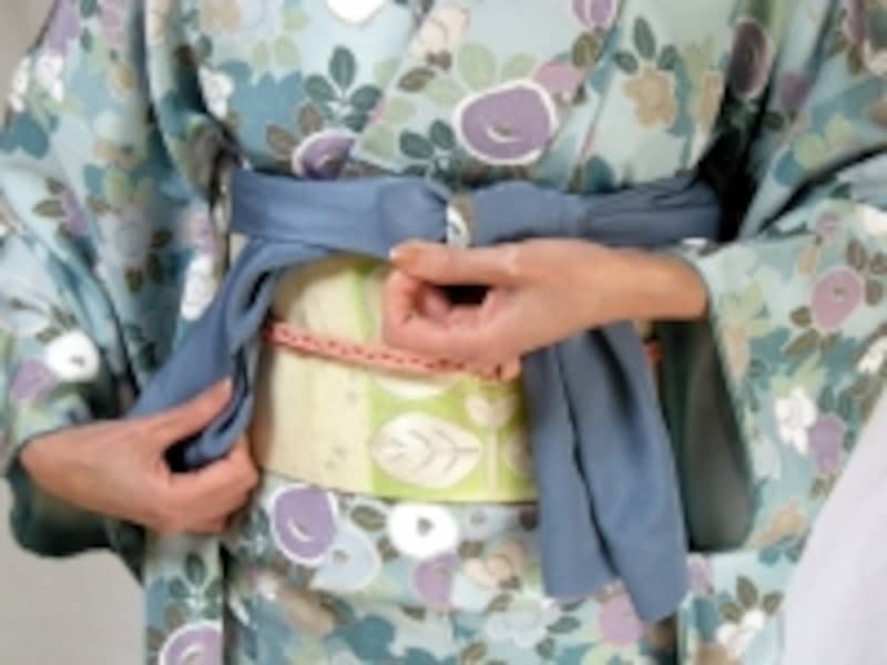 帯び締めの出具合のボリュームはここで調整