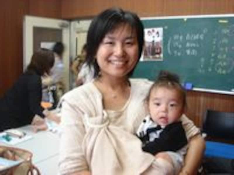 今回、ゲストスピーカーママ達をコーディネートした開澤裕美さんと宙輝（そらき）くん