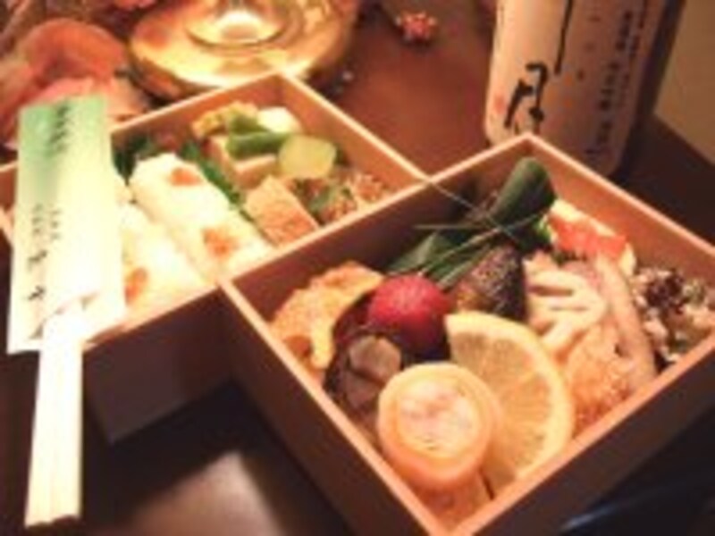 魚常の弁当。