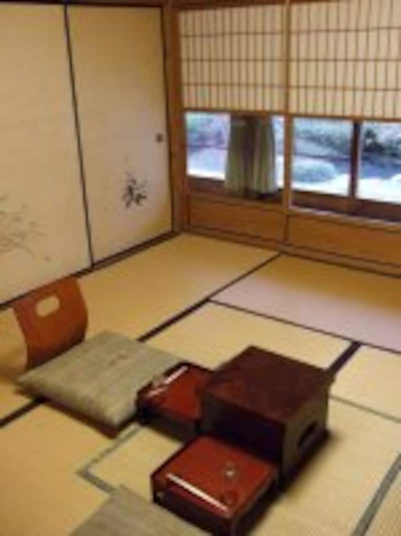 室内。