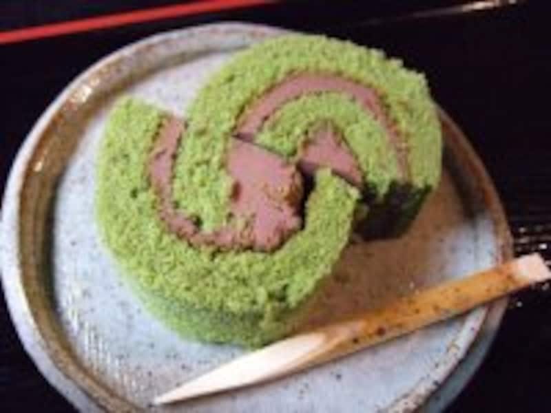抹茶ロール。