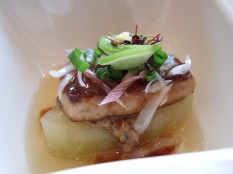 フォアグラ料理。