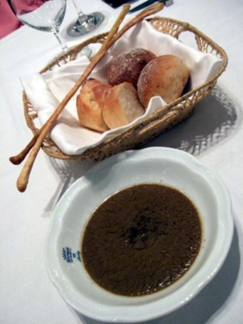 パンと鰯のペースト