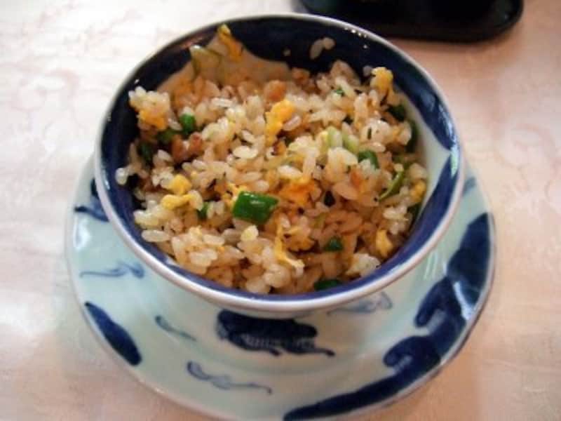 中国漬物とレタスの焼き飯 生姜風味