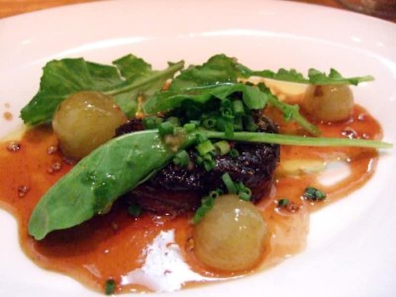 フォアグラのポワレ ヴェルジュソース