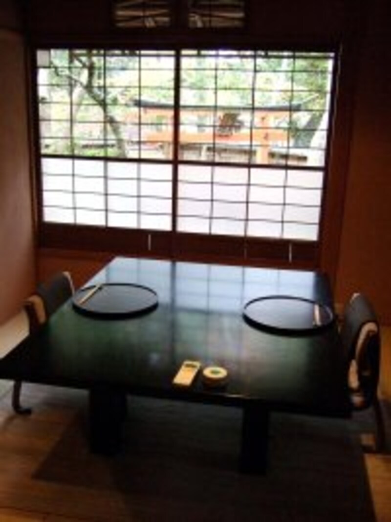 2~4名用の小部屋。