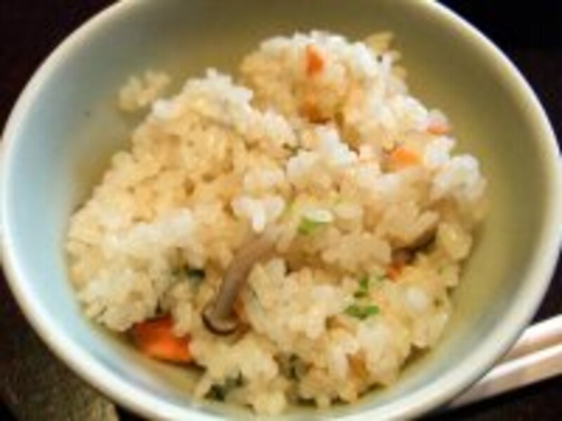 炊き込み御飯。