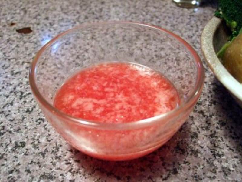 天然ドレッシング。