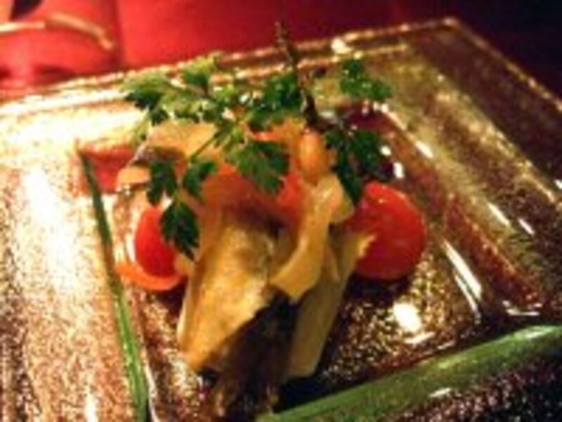 ワカサギのカルピオーネ