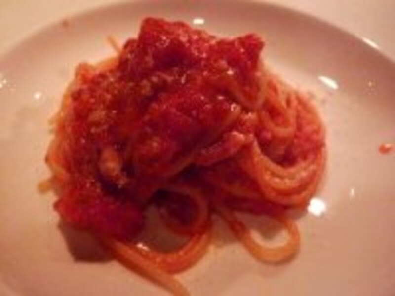 自家製パスタ。