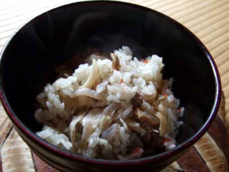 炊き込み御飯。
