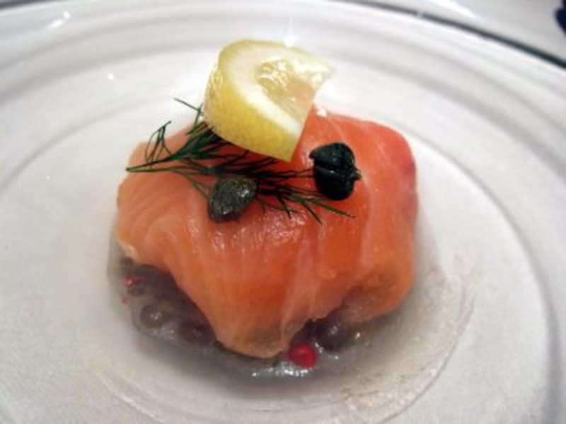 瞬間スモークサーモン3。