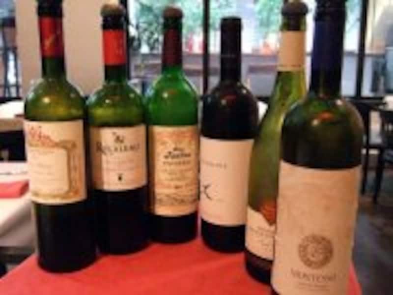 グラスワイン。