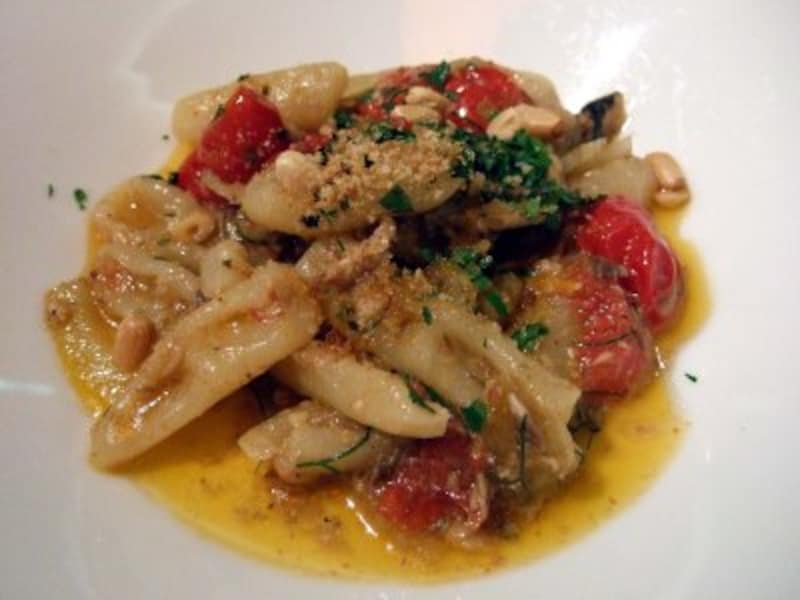 鰯とウイキョウのチカティエッリ、シチリア風（1,700円）。